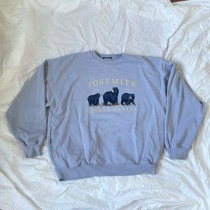 YOSEMITE OVERSIZED CREWNECK